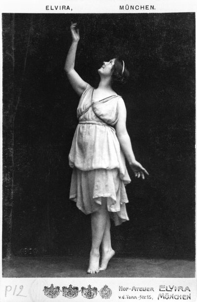 Isadora Duncan (1877-1927) ca.1903-04 door Elvira Studio